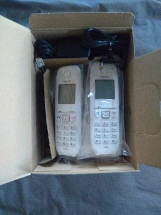 Teléfono Inalámbrico Gigaset AS405 Duo