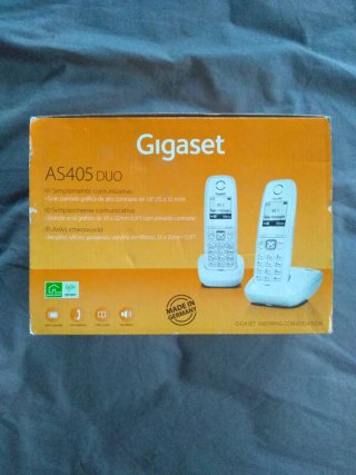 Teléfono Inalámbrico Gigaset AS405 Duo