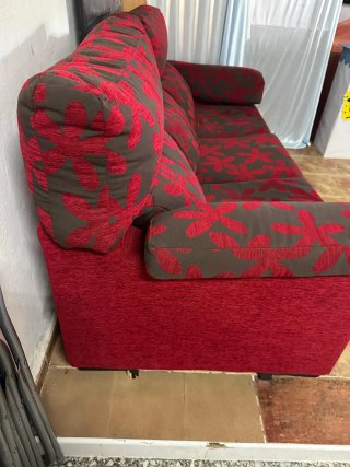 Sofá chaiselongue tela