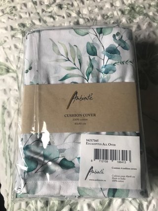 Funda de cojín 40x40 cm Ambiente