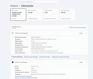PC Gaming i7-8700 | GTX 1660 6GB | 16GB RAM | 2TB