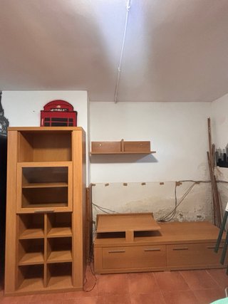 Mueble de salón completo de madera
