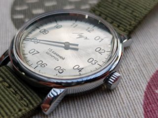 Reloj Mecánico Luch Monoaguja Hecho en Bielorrusia
