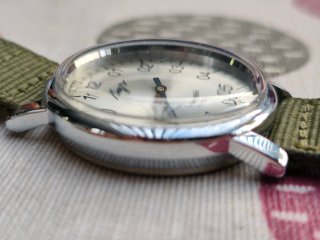 Reloj Mecánico Luch Monoaguja Hecho en Bielorrusia