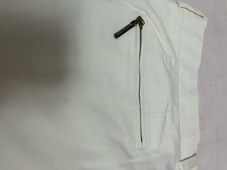 Pantalón Massimo Dutti Blanco Talla 38
