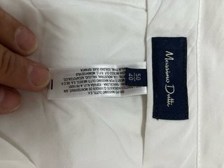Pantalón Massimo Dutti Blanco Talla 38
