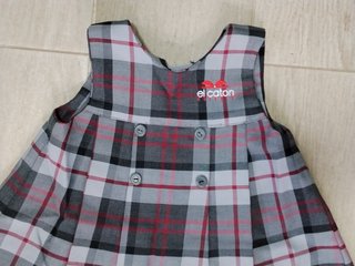 Uniforme, vestido colegio El Catón T4-5