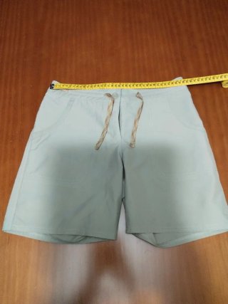 Pantalón corto trekking mujer verde