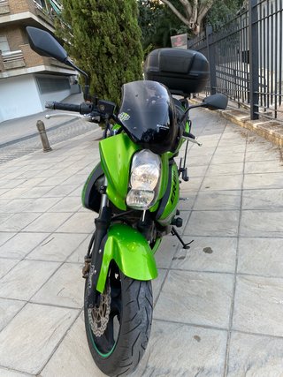Kawasaki ER6 N Verde