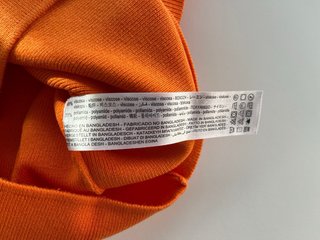 Chaleco Zara Naranja