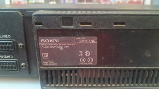 Vídeo VHS Sony SLV-815 NC Hi-Fi Stereo