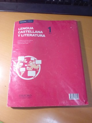 1 ESO. Libro lengua castellana. Oxford.