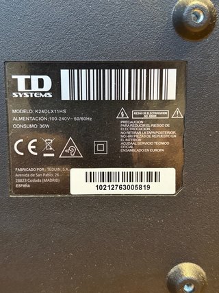 Televisor TD Systems K24DLX11HS Negro