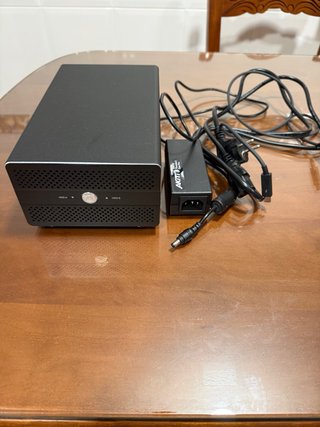Disco Duro Externo Negro Akitio Thunder 2 duo pro