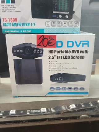 Cámara DVR Portátil HD 2.5 TFT LCD
