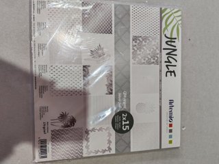 Artemio Jungle Effet Argent Silver Foil