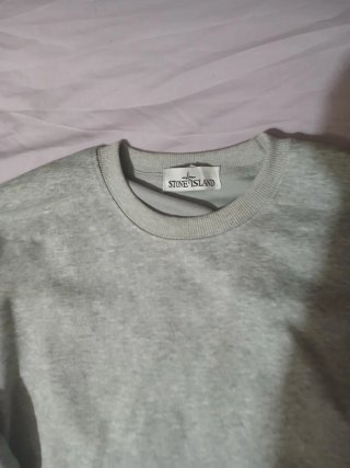 Sudadera Stone Island Gris