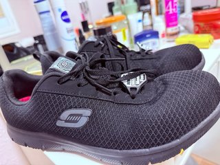 Zapatillas Skechers Negras Air-Cooled