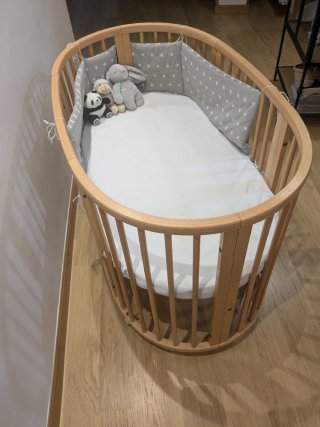 Cuna Stokke Sleepi Ovalada Madera