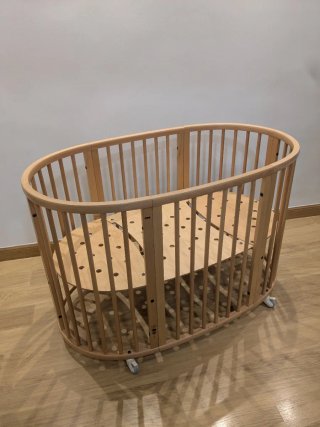 Cuna Stokke Sleepi Ovalada Madera