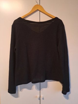 Jersey calado mujer nudo L