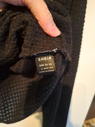Jersey calado mujer nudo L