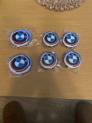 Tapas de llanta BMW (Set de 6) para 4 ruedas 1 par