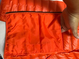 Chubasquero naranja Adidas