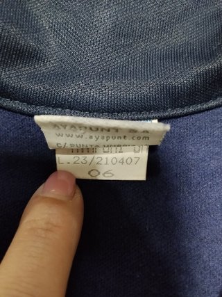 Sudadera chándal-uniforme Colegio El Catón 6 años