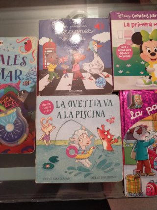 Lote libros variados bebes 0-3 años