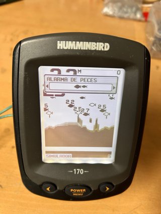 Sonda Humminbird 170 Profundidad