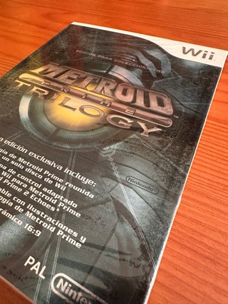 Metroid Prime Trilogy Wii PAL ESP Precintado