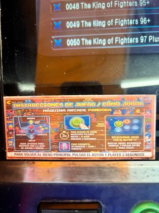 Máquina Arcade Game World Recreativa 9800 juegos