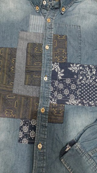 Camicia Desigual Patchwork Taglia M