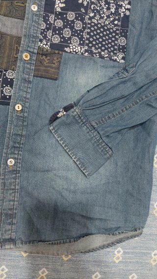 Camicia Desigual Patchwork Taglia M