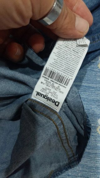 Camicia Desigual Patchwork Taglia M