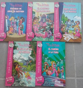 Lote 5 Libros Tea Stilton (Español)