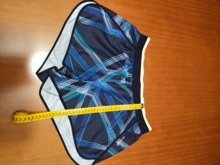 Pantalón corto deportivo mujer estampado