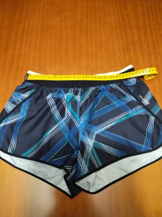 Pantalón corto deportivo mujer estampado