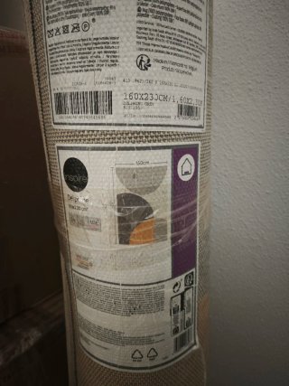 Alfombra Inspire Delphine Gris 160x230cm