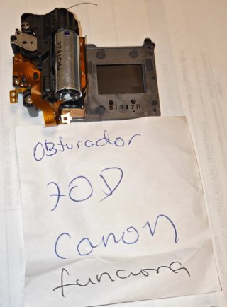 Lote piezas camara Canon 70 60D tapas y cables fle