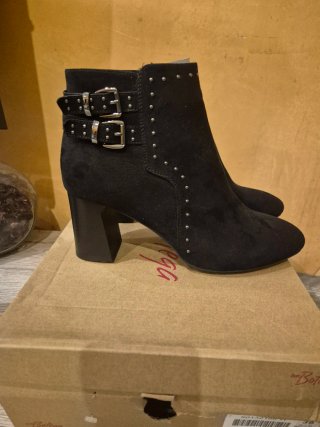 Botines Botega Negros Talla 39