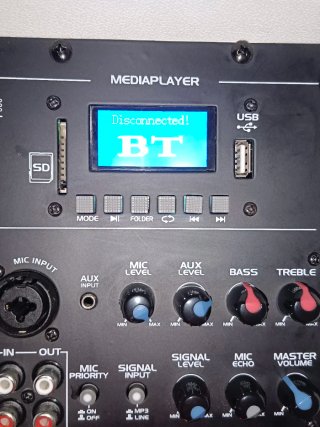 Altavoz Auna 15P con Batería y trípode