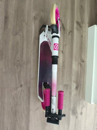 Patinete Oxelo Mid7 Rosa y Blanco