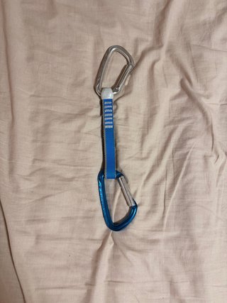 Pack material escalada Decathlon Arnés + Material