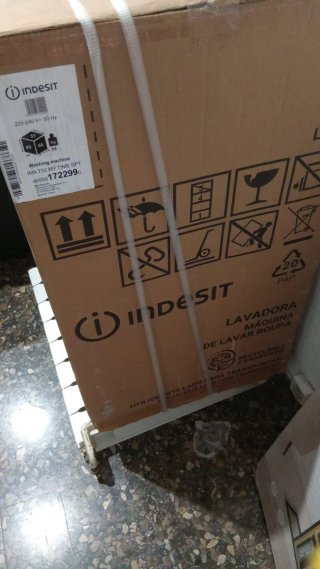 Lavadora Indesit Blanca