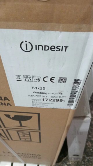 Lavadora Indesit Blanca