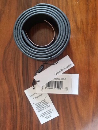 Set Cintura Pelle nera Calvin Klein