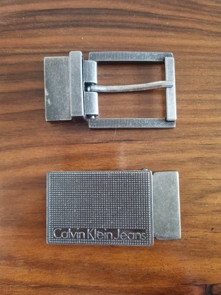 Set Cintura Pelle nera Calvin Klein