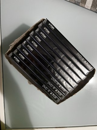 9 DVD-R TDK 4.7GB Nuovi
